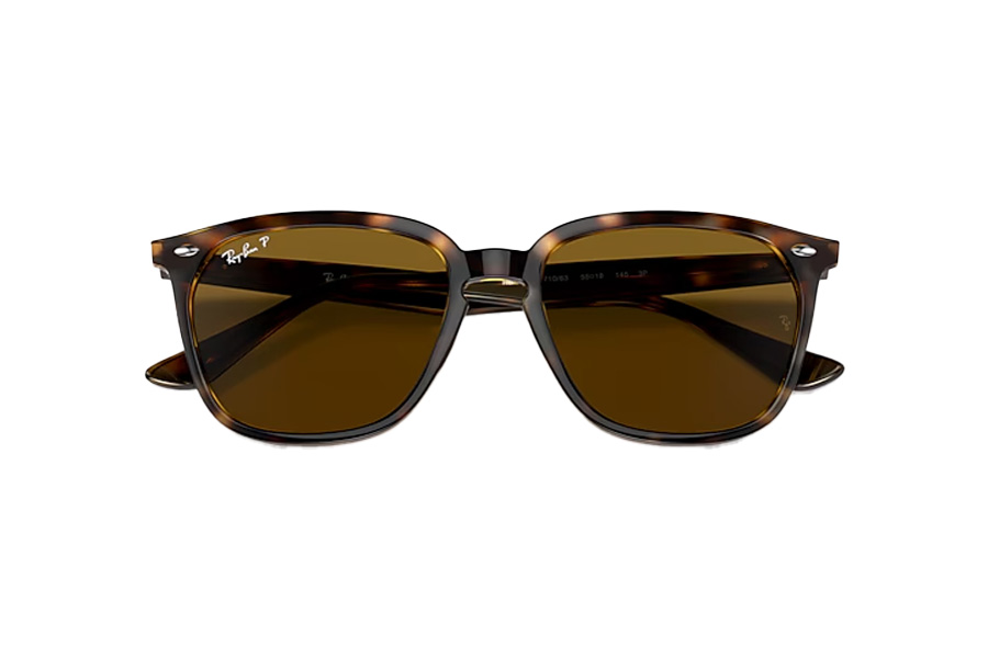 RAY BAN RB4362 Havana with B-15 Brown Lenses